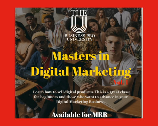 BPU How to sell Digital Products Master Class